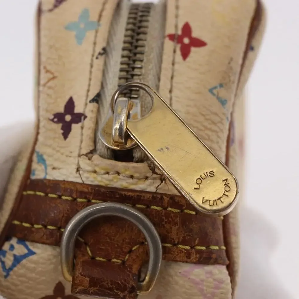 Louis Vuitton Monogram Multicolor Trousse Wapity Pouch White